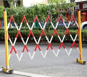 safety barrier used to control areaa