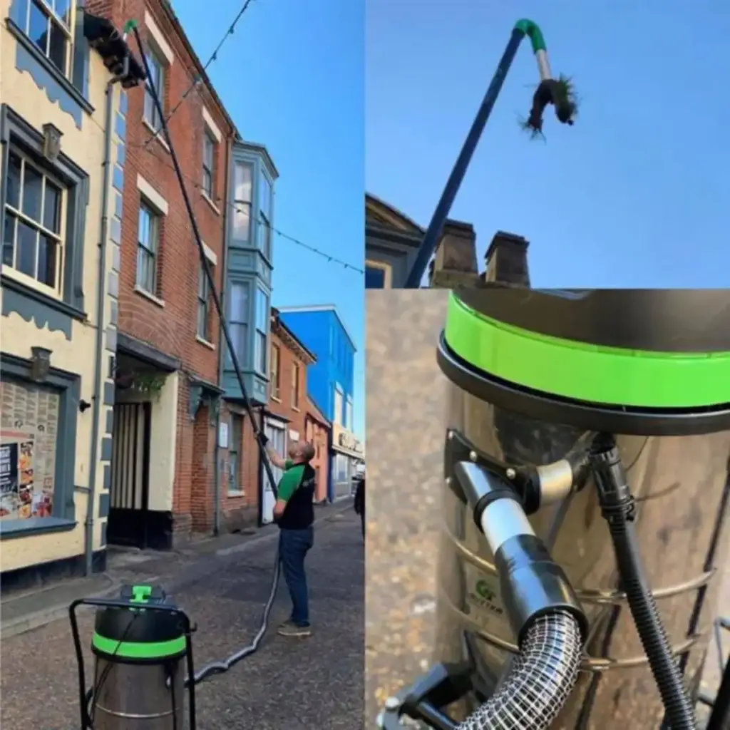gutter cleaning on main street in Doncaster - Trust Cleaner - Exterior Cleaning Specialist gutter cleaning on main street in Doncaster